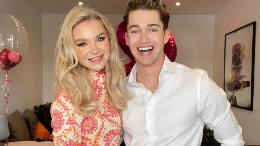 Abbie Quinnen und AJ Pritchard im Mai 2021
