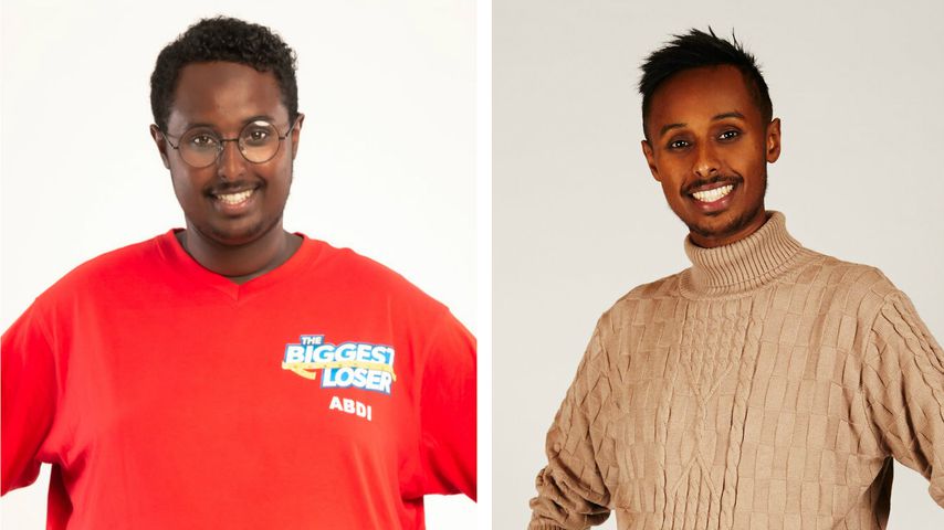 Collage: Abdi bei "The Biggest Loser"