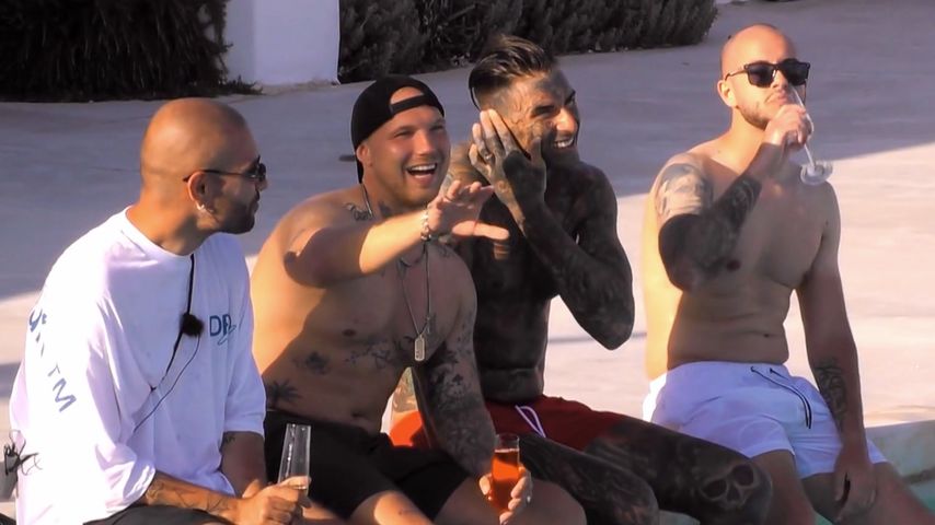 Abdu Karakuyu, Credo La Marca, Nikola Glumac und Marc-Robin bei "Temptation Island"