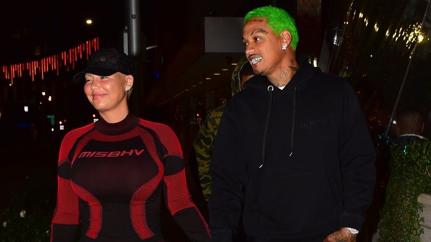 Amber Rose und Alexander Edwards, Dezember 2019