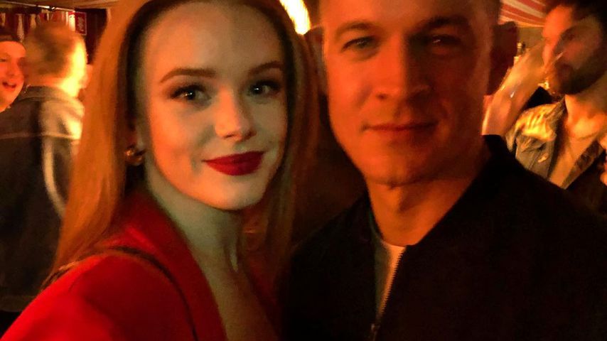 Abigail Cowen und Brian Young auf der "Fate: The Winx Saga"-Wrapparty im Dezember 2019