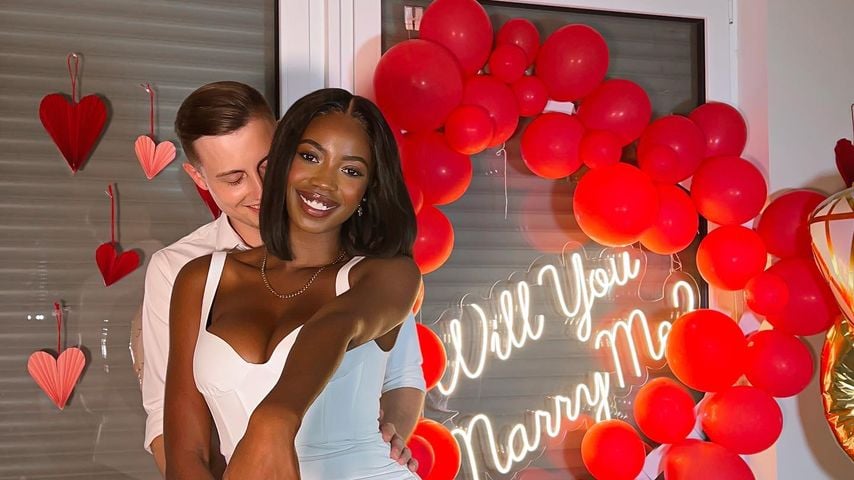 Abigail Odoom und ihr Verlobter Jonas