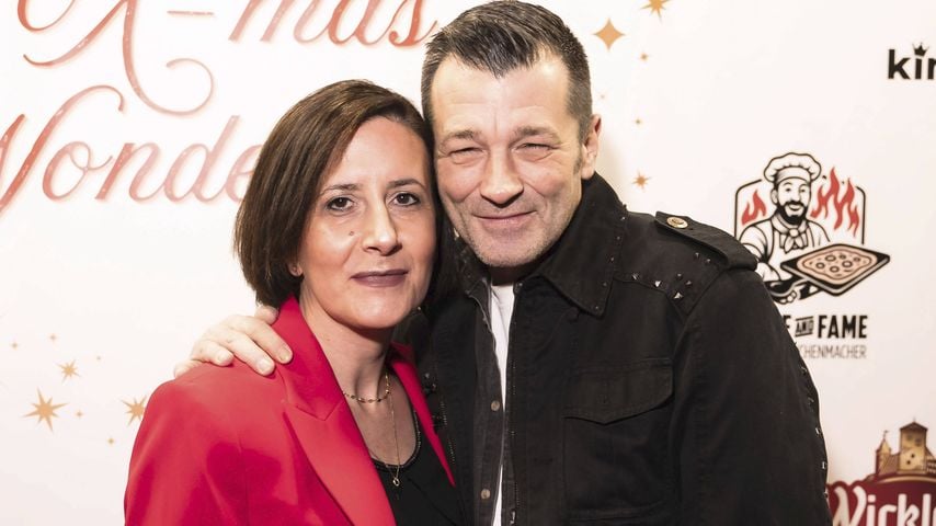 Achim Petry und seine Ehefrau Giovanna Cali, Dezember 2025