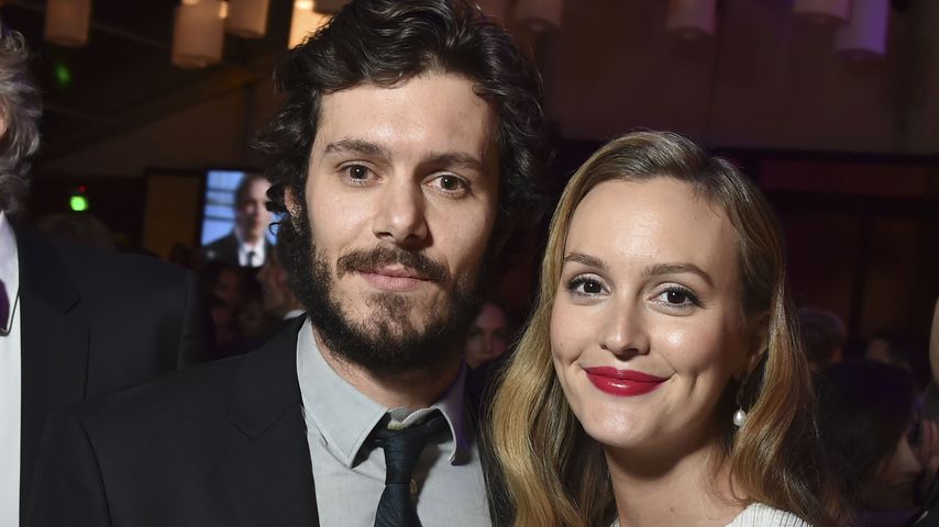 Adam Brody und Leighton Meester bei der Fox Golden Globe Aftershow-Party 2017