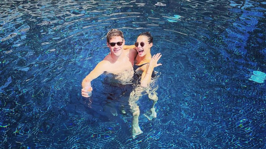 Adam DeVine und Chloe Bridges im September 2021