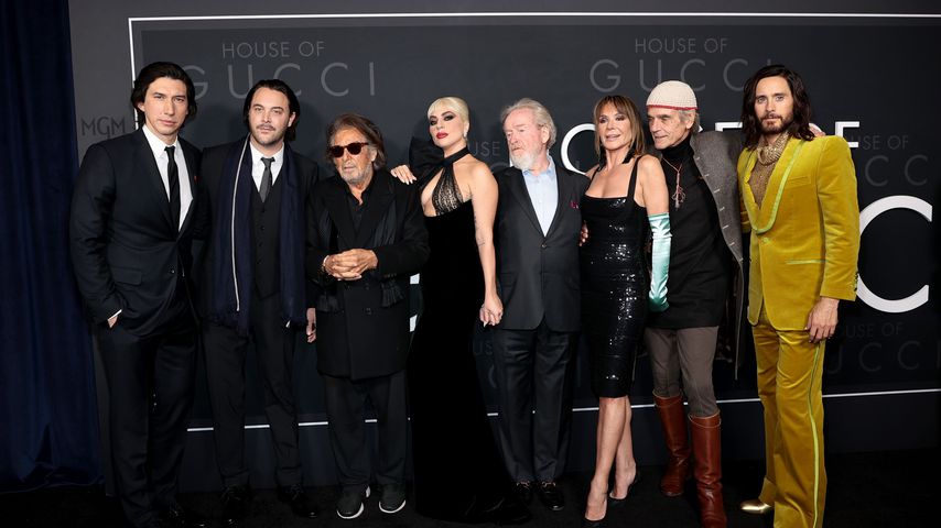 Der Cast von "House of Gucci" in NYC im November 2021