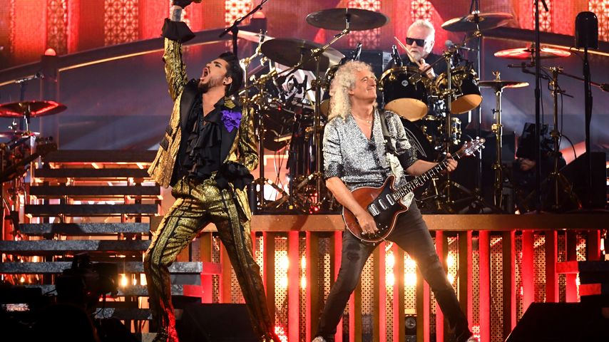Adam Lambert und Brian May im Jahr 2019