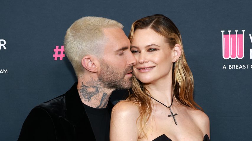 Adam Levine und Behati Prinsloo im März 2023