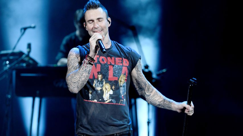 Adam Levine beim Bud Light Super Bowl Music Fest in Miami im Februar 2020