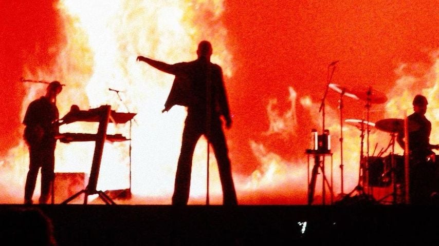 Adam Levine auf einem Konzert von Maroon 5 in Las Vegas, April 2023