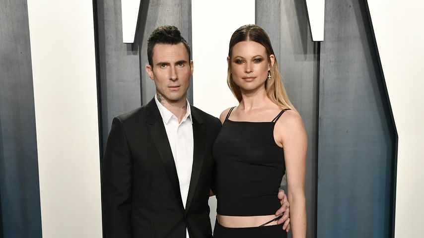 Adam Levine und Behati Prinsloo bei den Oscars im Februar 2020