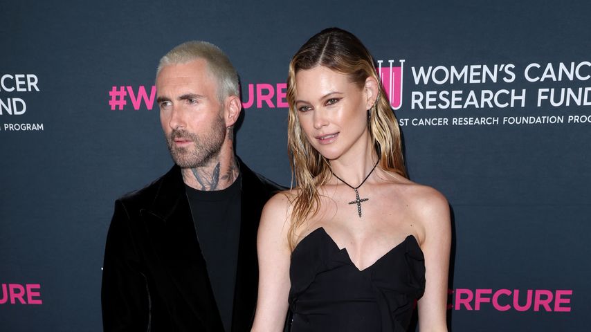 Adam Levine und Behati Prinsloo im März 2023