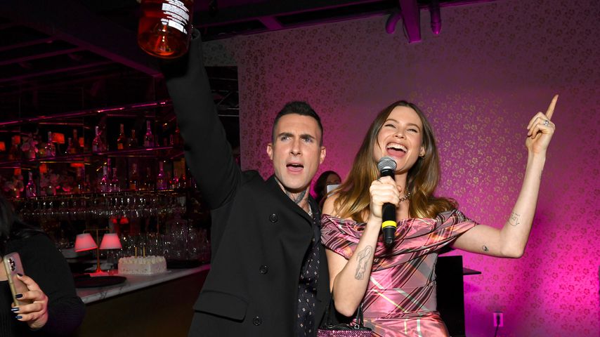 Adam Levine und Behati Prinsloo im November 2021 in West Hollywood