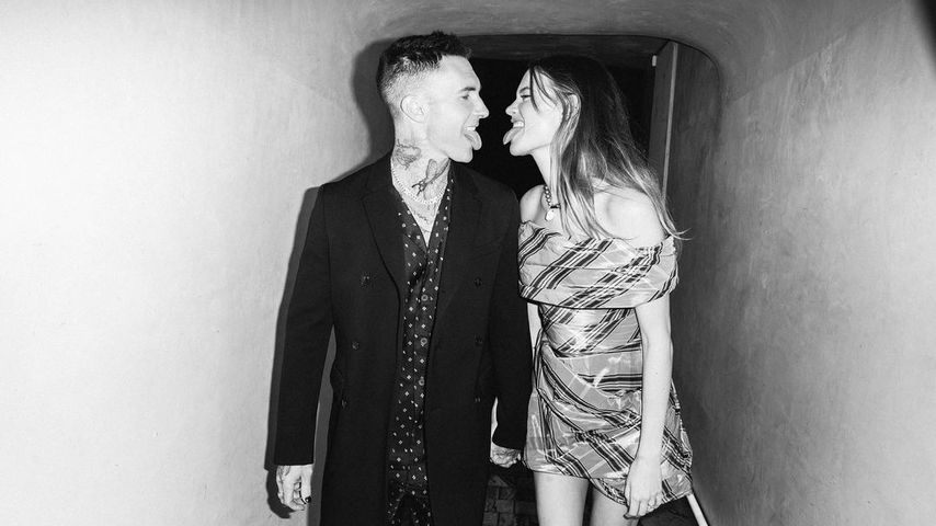 Adam Levine und Behati Prinsloo, November 2021