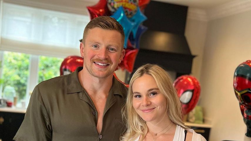 Adam Peaty und Holly Ramsay im September 2023