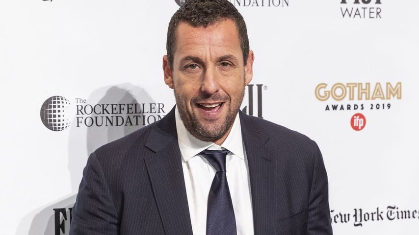 Adam Sandler auf einer Filmpremiere in New York