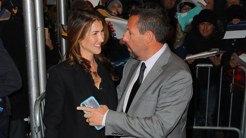 Adam Sandler mit seiner Frau Jackie