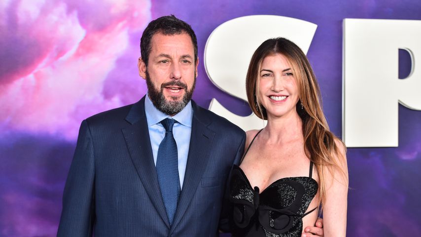 Adam Sandler und seine Frau Jackie im Februar 2024 in Los Angeles