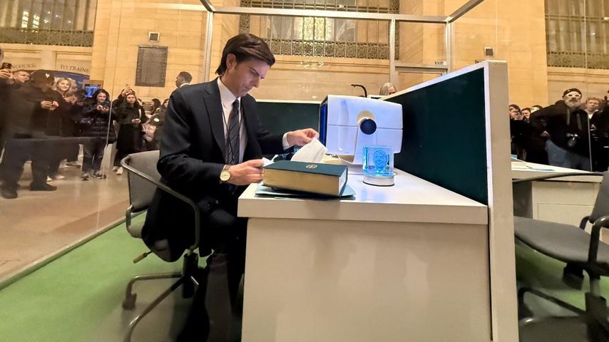 "Severance"-Star Adam Scott in New York