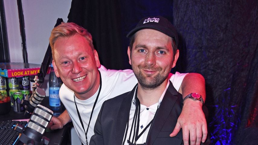 Knossi und Adam Wolke bei den 9:16 AWARDS, Mai 2024