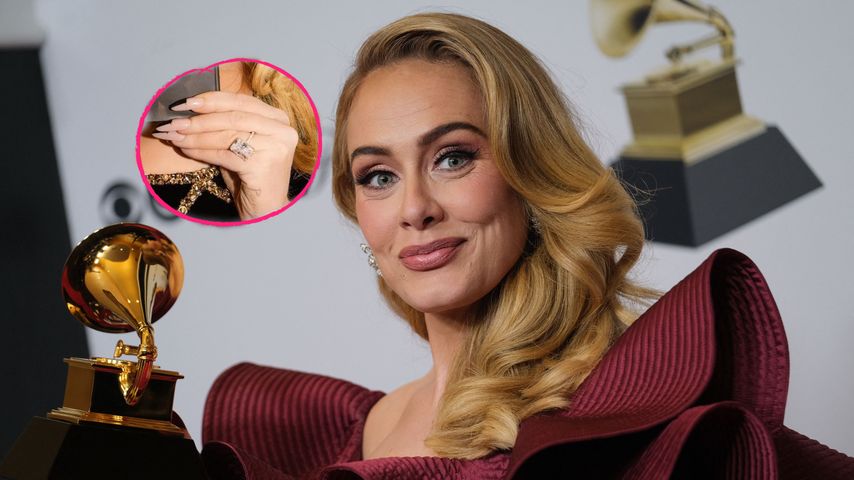 Diamantring: Adele deutet wieder Hochzeit mit Rich Paul an