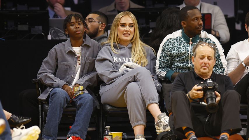 Adele in erster Reihe bei Basketball-Date mit Rich Paul!