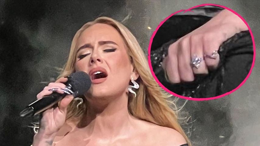 Bei Las-Vegas-Show: Zeigte Adele hier ihren Verlobungsring?