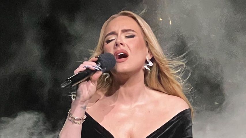 Adele im Februar 2023 in Las Vegas