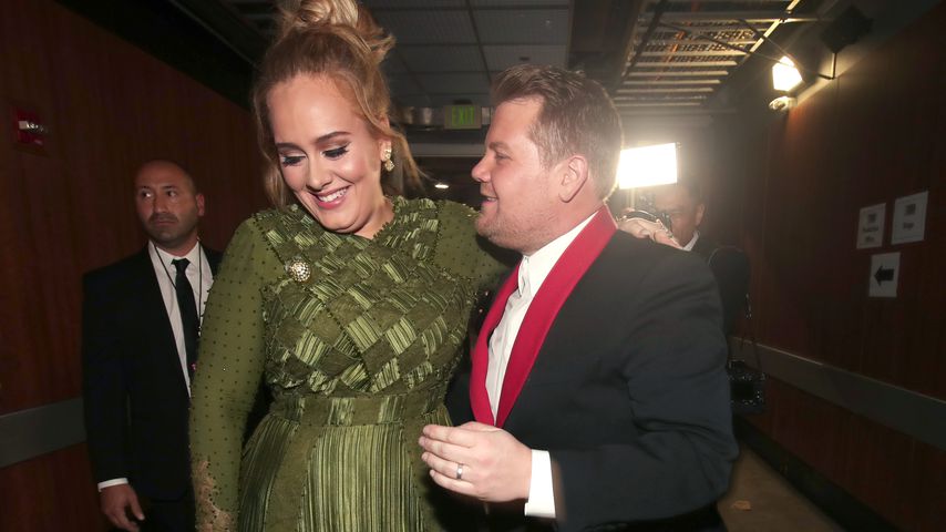 Adele und James Corden