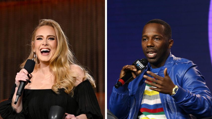 Collage: Adele und Rich Paul