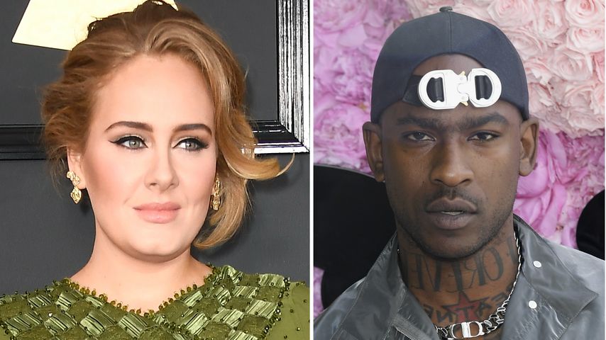 Herz-Emoji: Adele und Rapper Skepta flirten auf Social Media