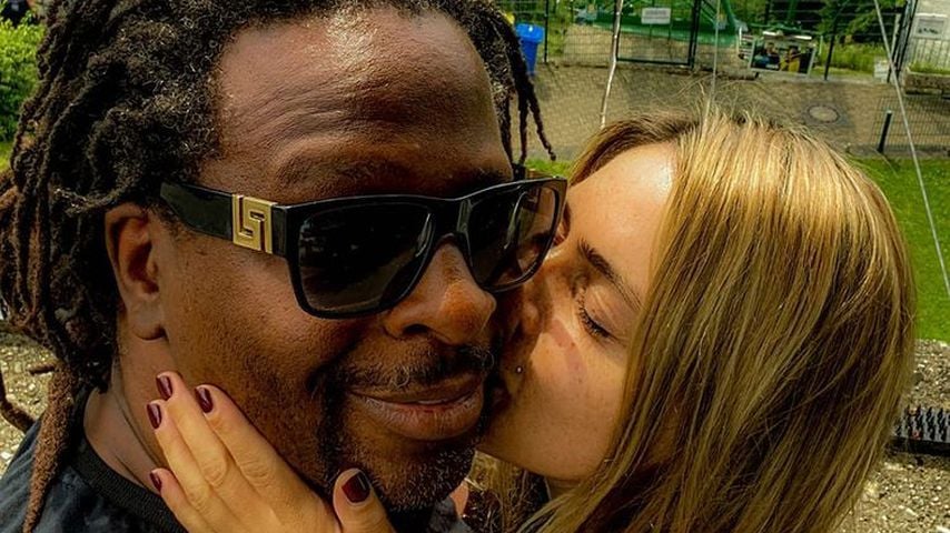 Mola Adebisi und Adelina Zilai