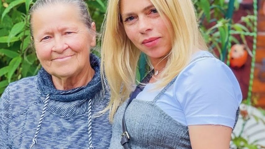 Adelina Zilai mit ihrer Oma, im Juni 2024