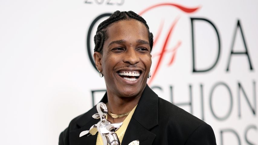 A$AP Rocky mit dem Fashion Icon Award bei den CFDA Awards 2025