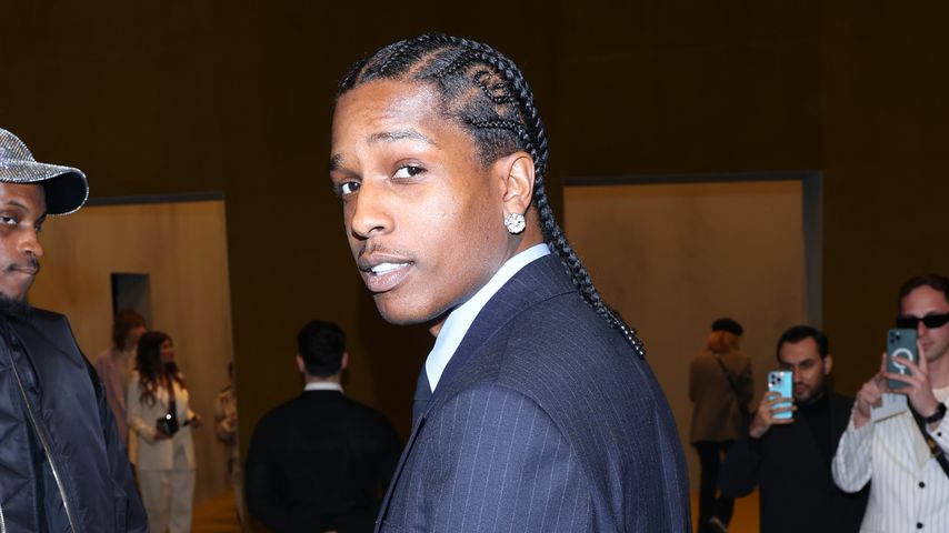 A$AP Rocky bei der Fashion in Mailand im Februar 2023