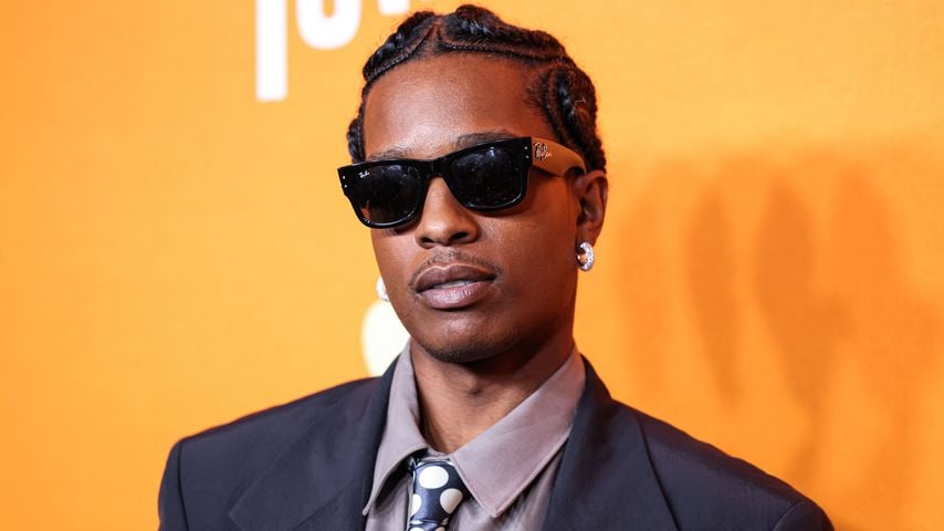 Was für ein Fashion-Statement: A$AP Rocky trägt Riris Anzug