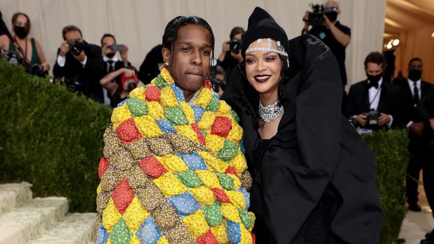 A$AP Rocky und Rihanna bei der Met Gala 2021