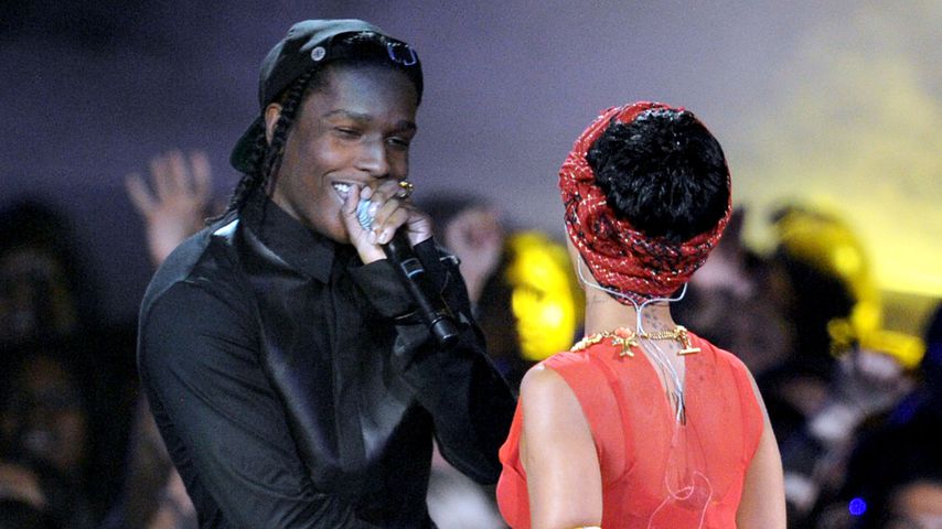 A$AP Rocky und Rihanna, 2012