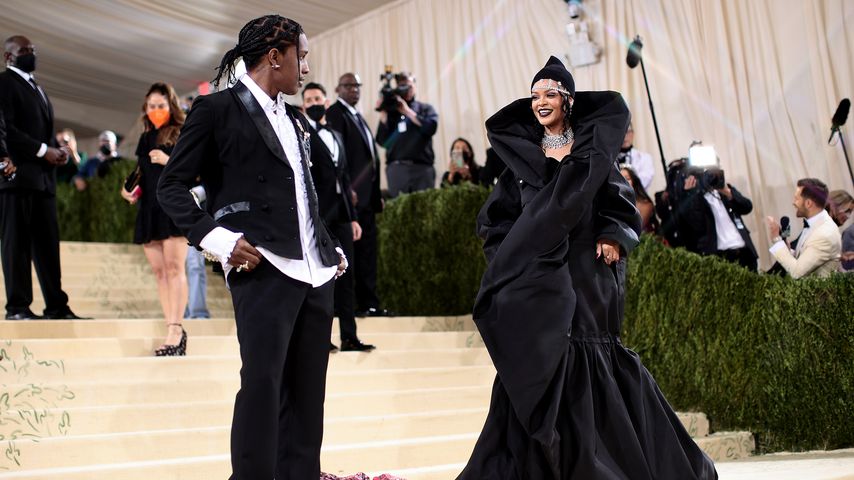 A$AP Rocky und Rihanna bei der Met Gala im Septmeber 2021