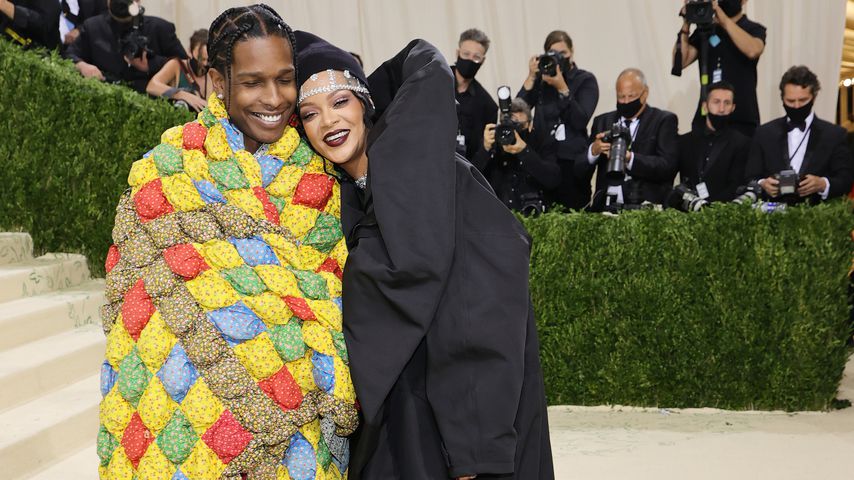 A$AP Rocky und Rihanna bei der Met Gala im Septmeber 2021