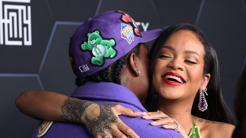 A$AP Rocky und Rihanna im Jahr 2022