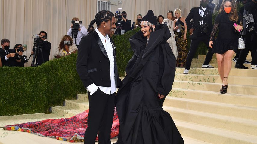 A$AP Rocky und Rihanna auf der Met Gala 2021