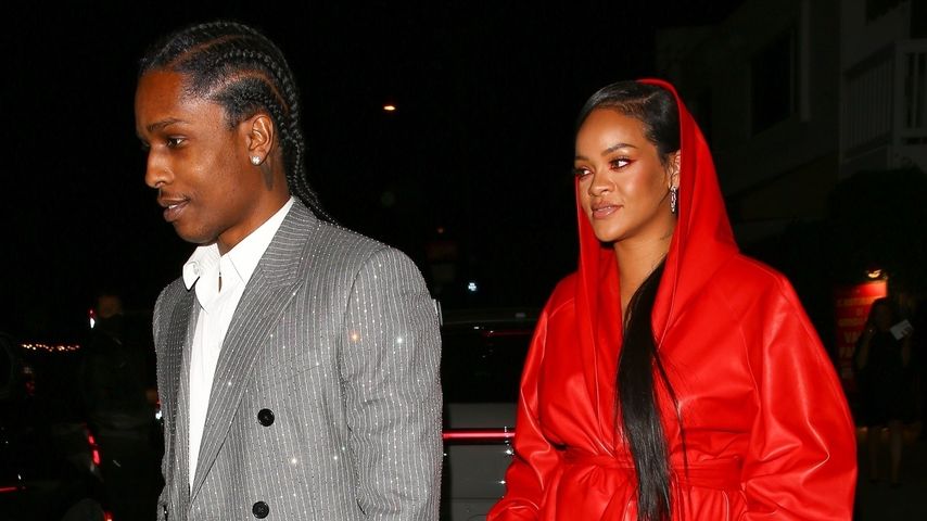 A$AP Rocky und Rihanna im Februar 2022