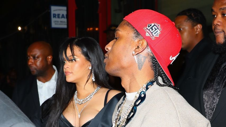 A$AP Rocky und Rihanna 2022 in New York