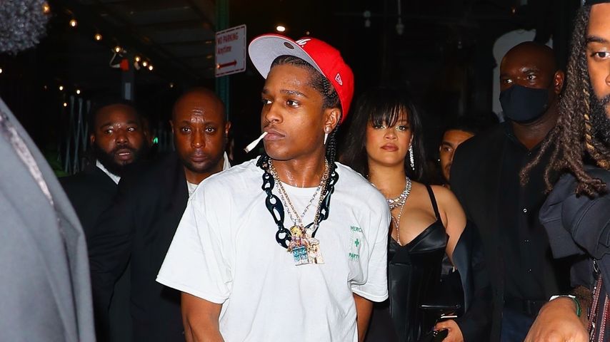 A$AP Rocky und Rihanna 2022 in New York