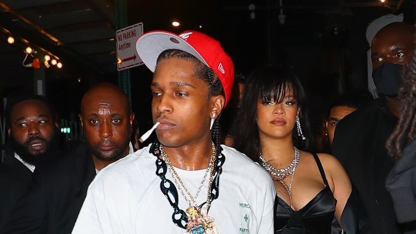So süß! Rihanna unterstützt ihren A$AP Rocky bei einem Event