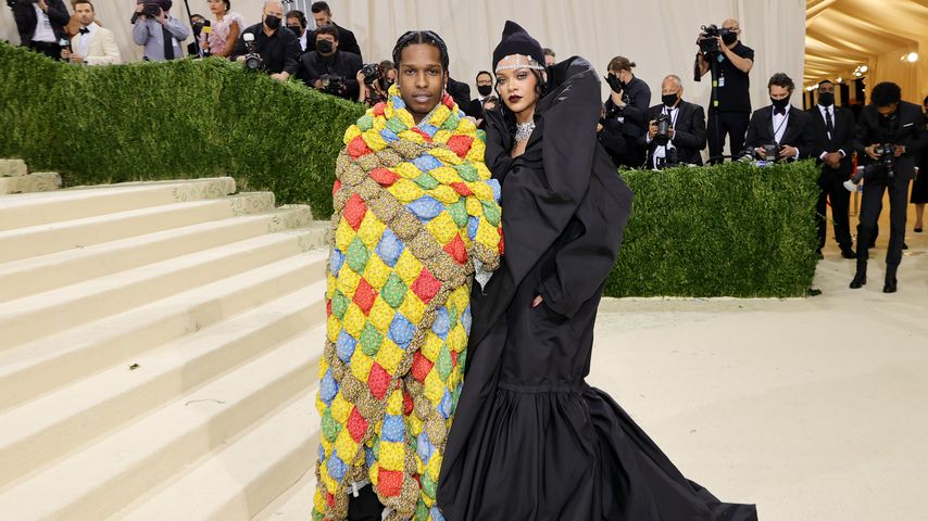 A$AP Rocky und Rihanna bei der Met Gala im September 2021