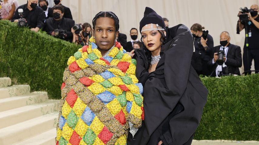 A$AP Rocky und Rihanna bei der Met Gala 2021
