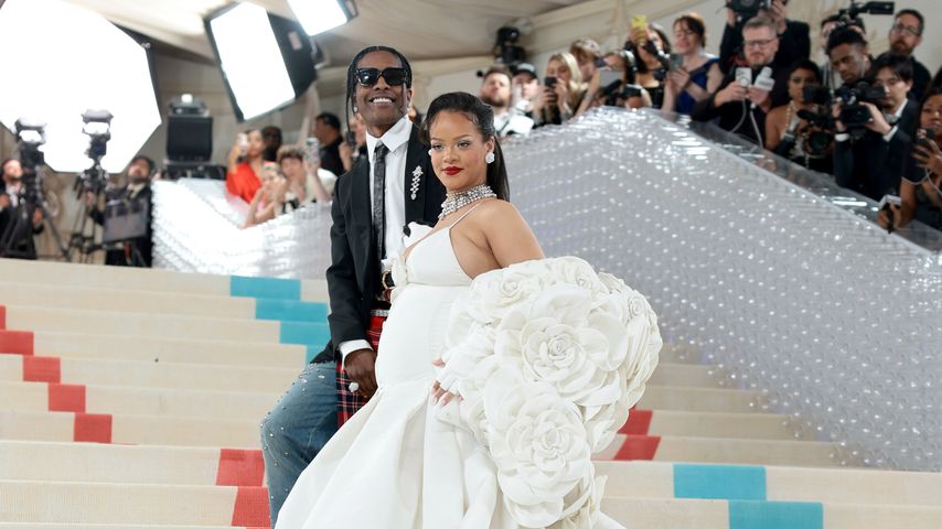 A$AP Rocky und Rihanna, Mai 2023