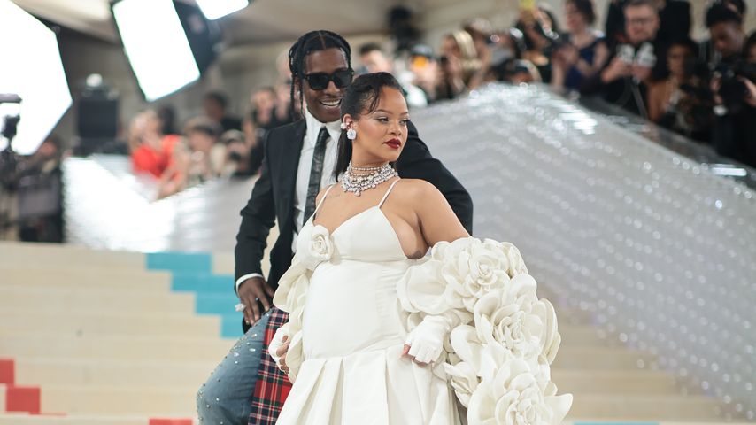 A$AP Rocky und Rihanna, Mai 2023